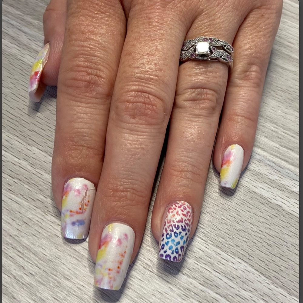 *Retired* Color Street: Pigment of Your Imagination | Lisa Frank Rainbow Leopard